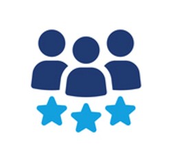 Icono de consultoría comercial y optimización de procesos de ventas