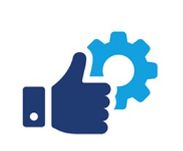 Icono de desarrollo personalizado con soporte técnico y especialistas